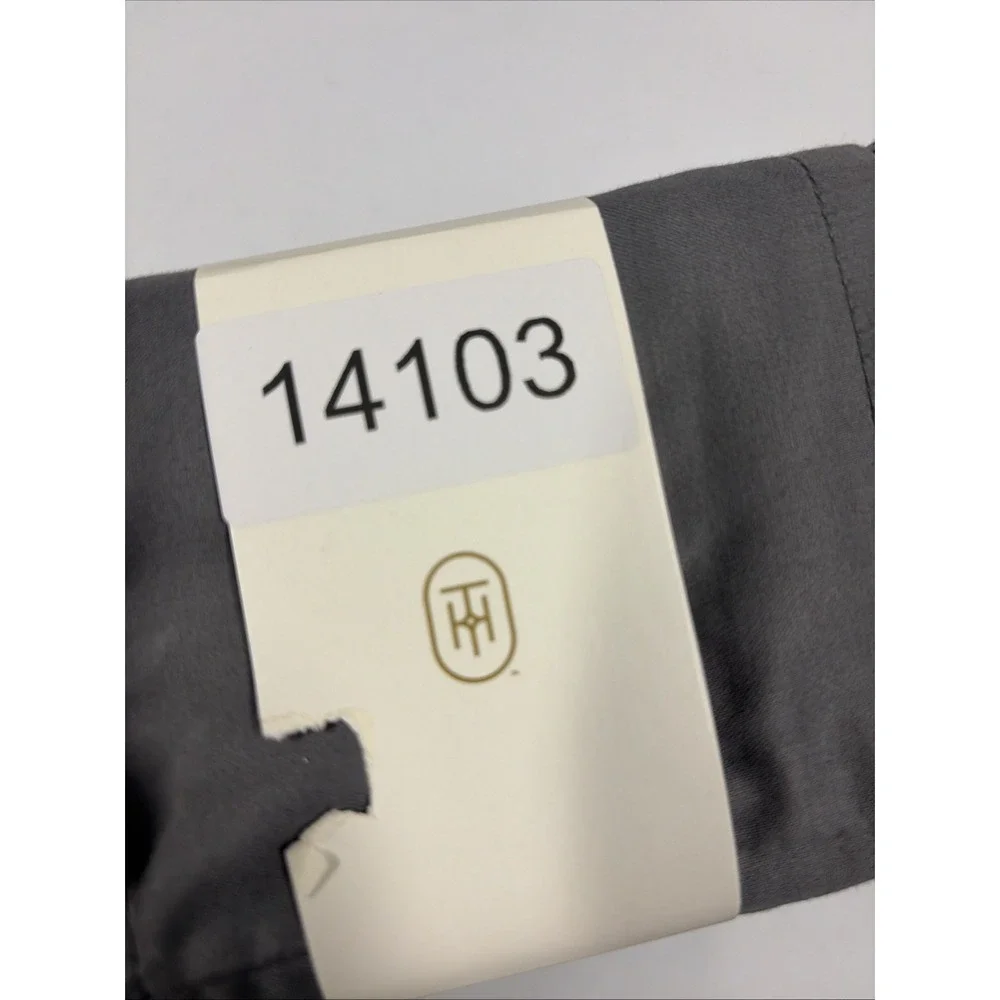 Threshold Queen Size 400 Thread Count Performance Flat Sheet Radiant Gray